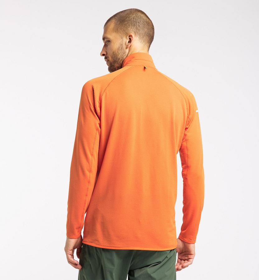 Haglöfs Mens L.I.M Mid Layer Orange New Zealand 89472SQPR